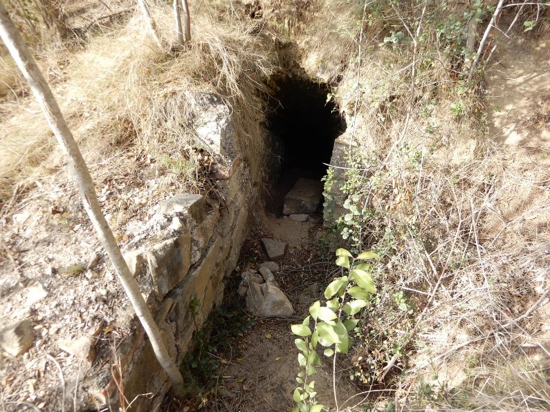 Ruta per la mina Inscripcions