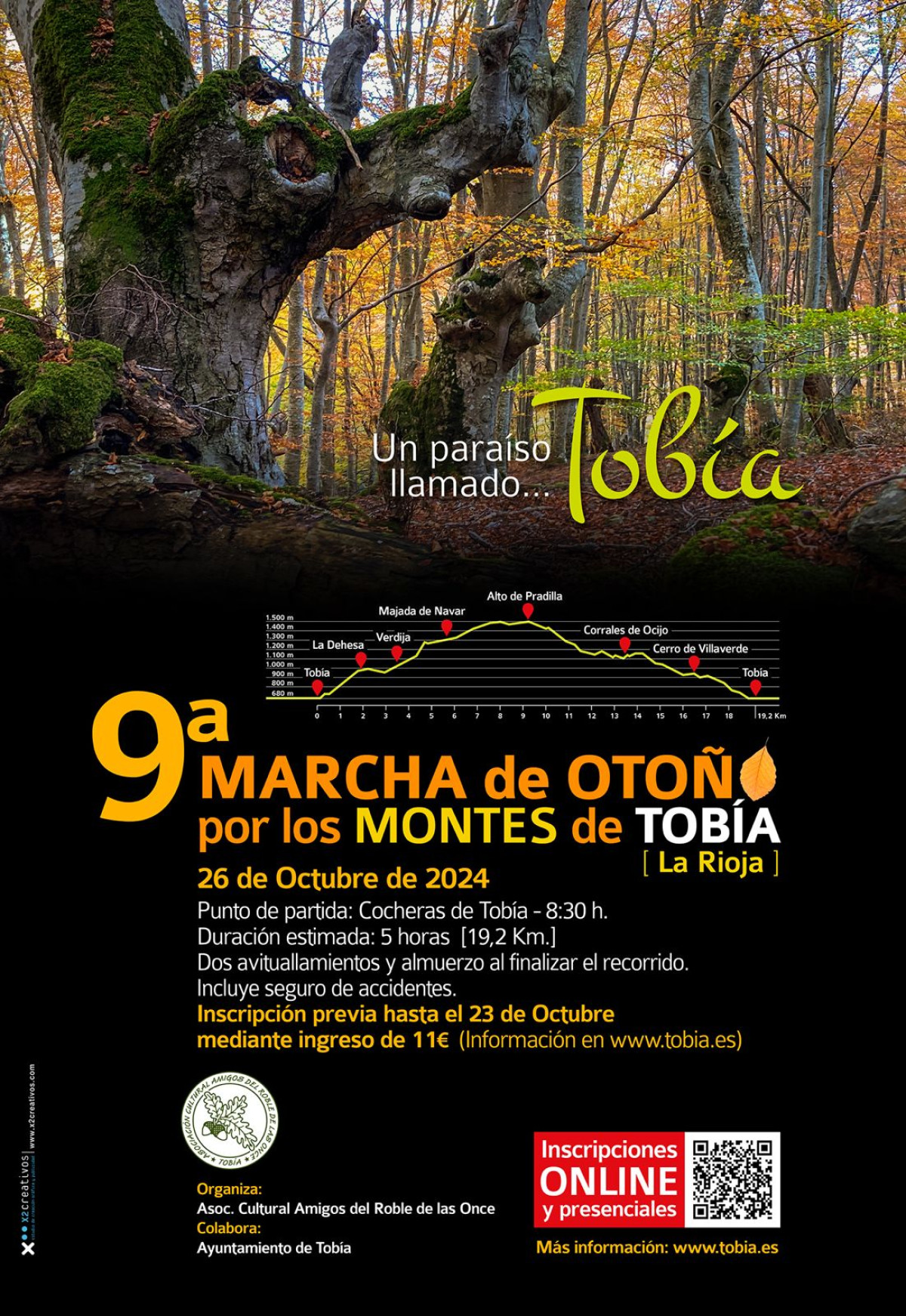 NOVENA MARCHA DE OTOÑO POR LOS MONTES DE TOBIA