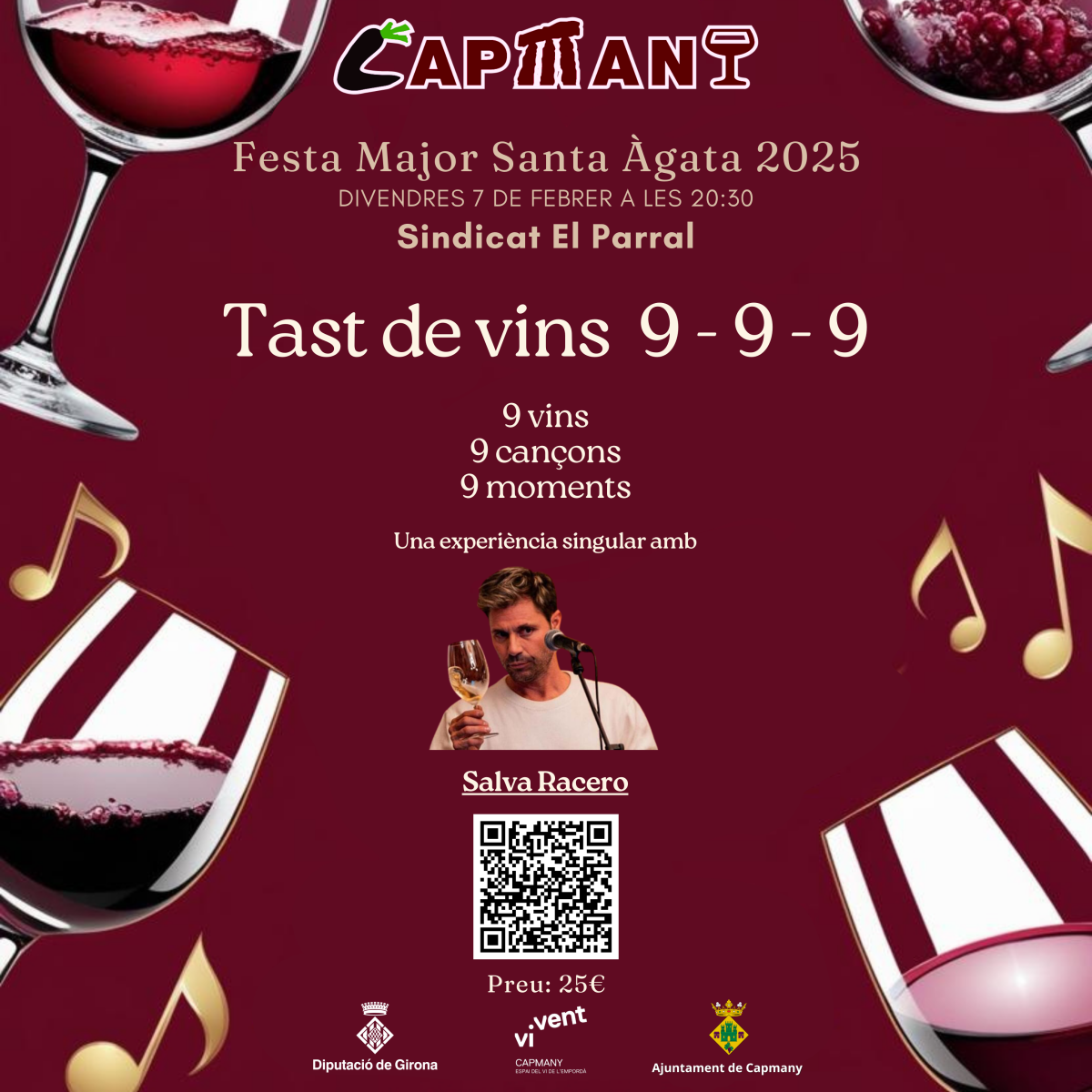 Tast de Vins de la Festa Major de Capmany 2025