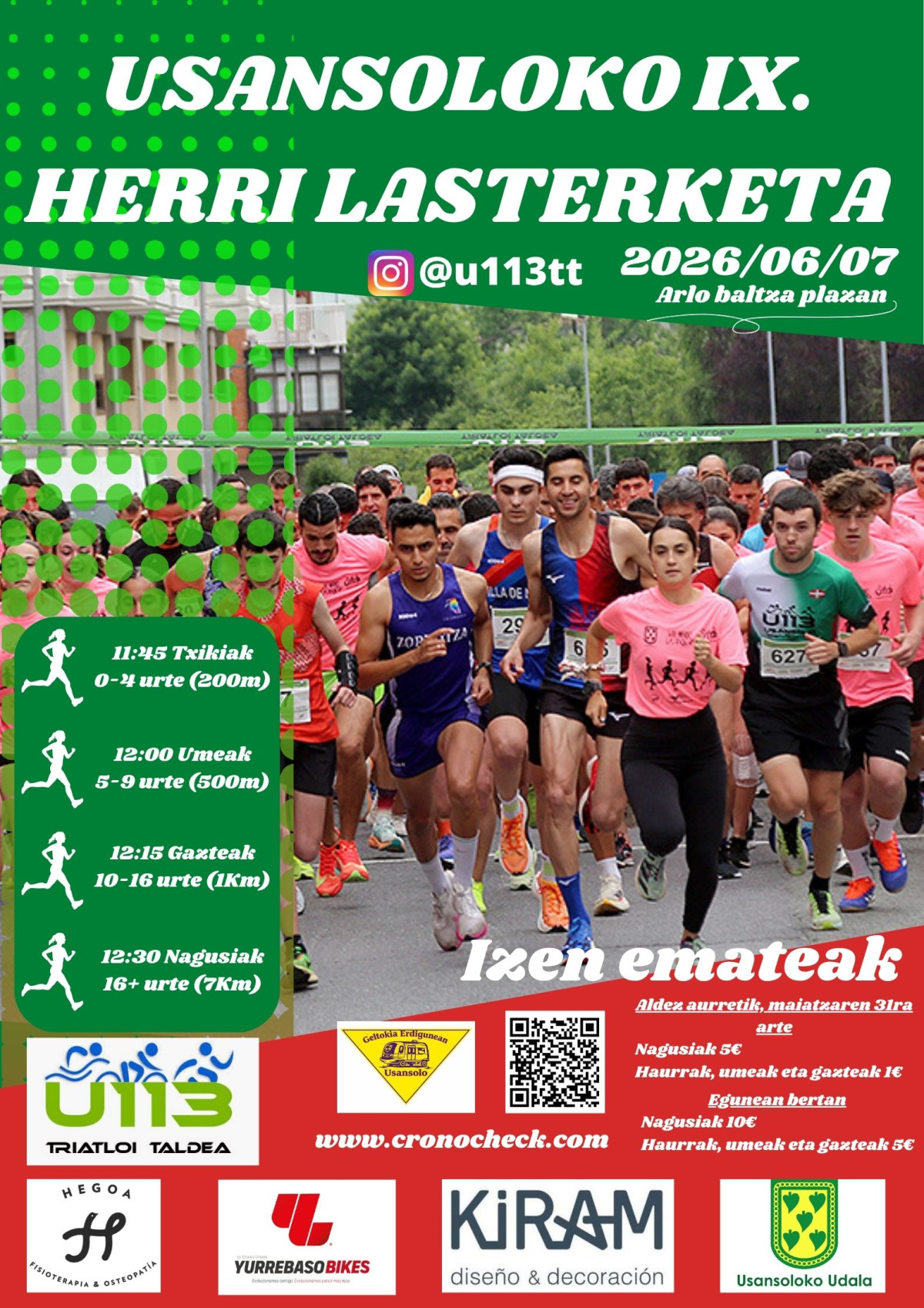 USANSOLOKO IX. HERRI LASTERKETA