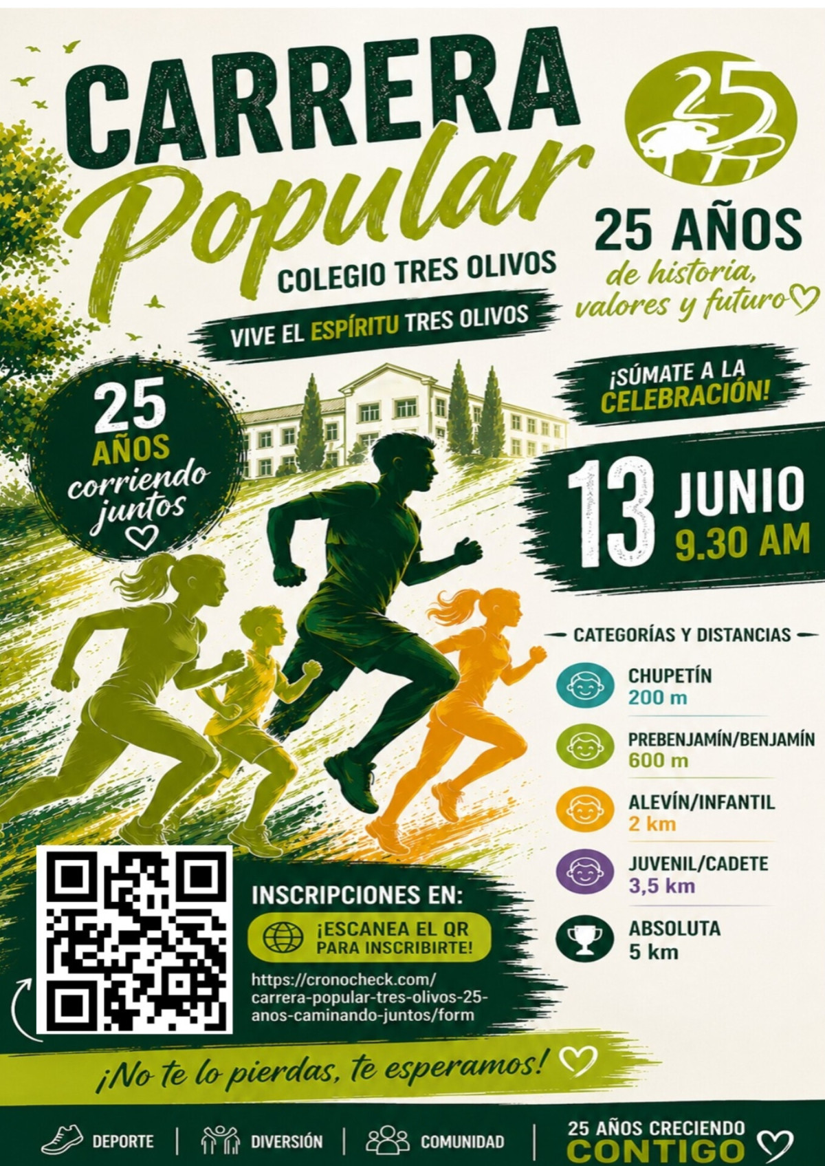 Carrera popular Tres Olivos 