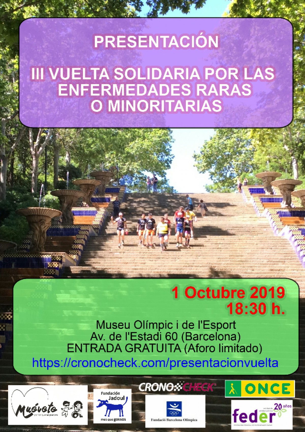 Presentación III Vuelta Solidaria por las Enfermedades Raras