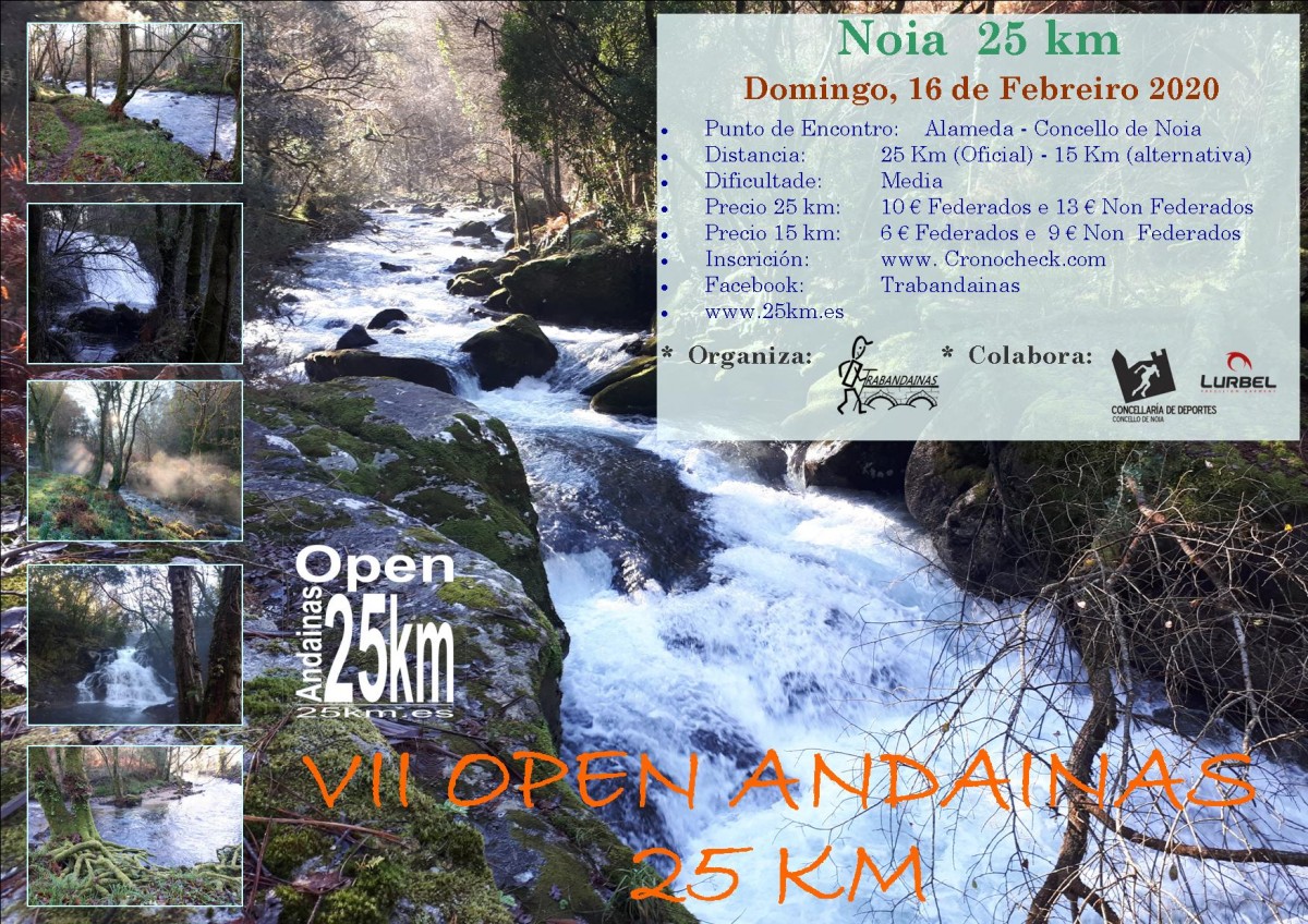 Open Andainas Regularidade - Noia 25 km + Noia 15 km