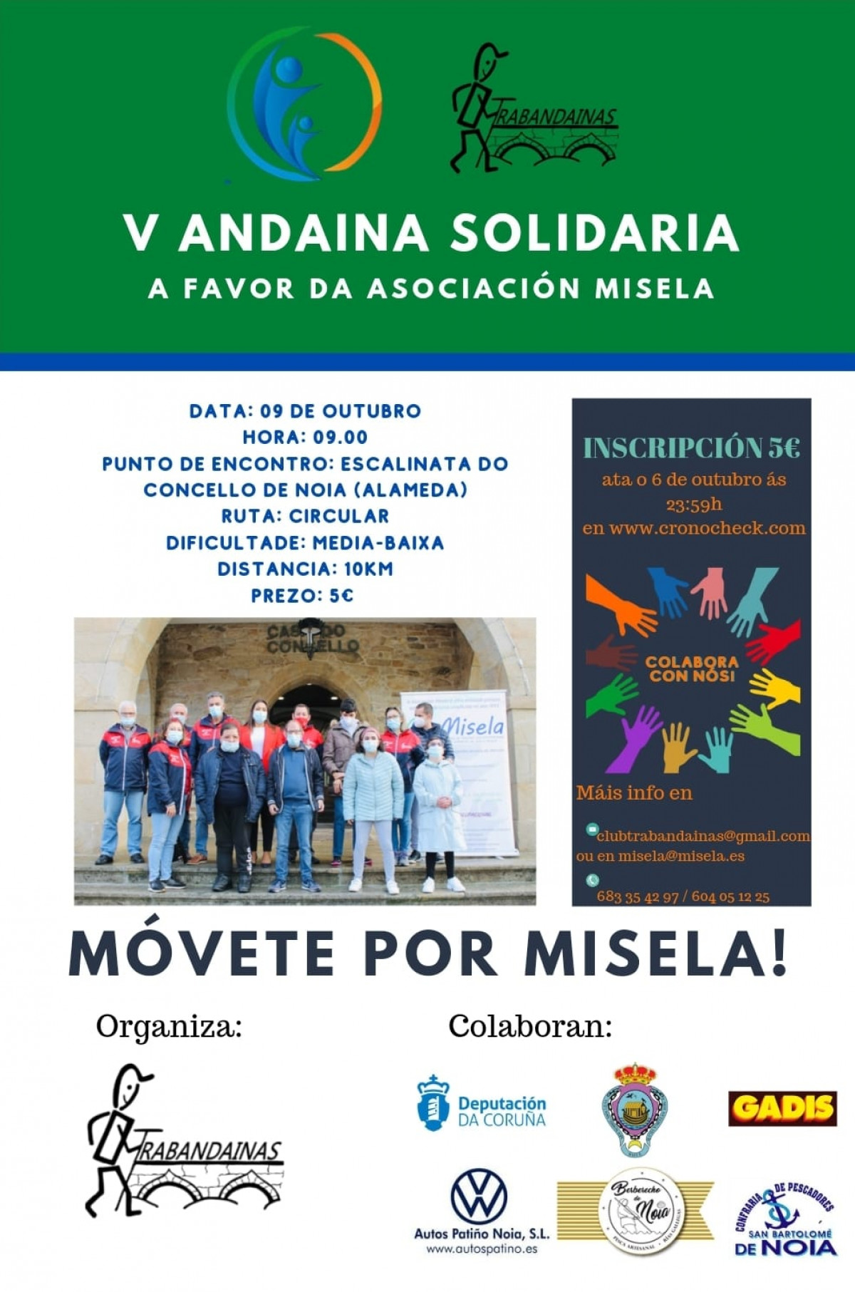 V Andaina Solidaria a favor de Misela - #MóveteporMisela
