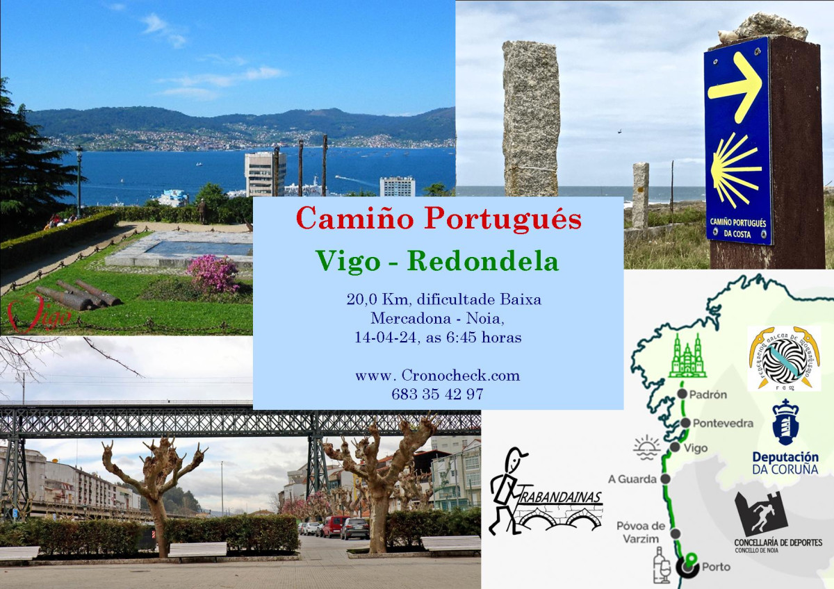 4 Etapa Galega Camiño Portugués pola Costa