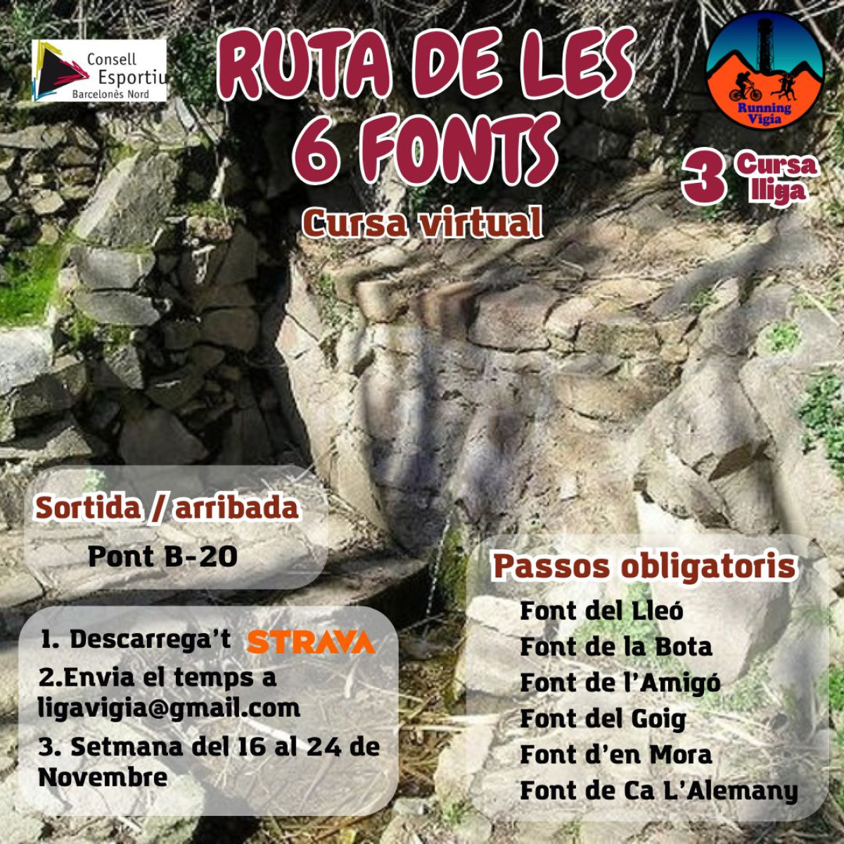 Ruta de les 6 fonts