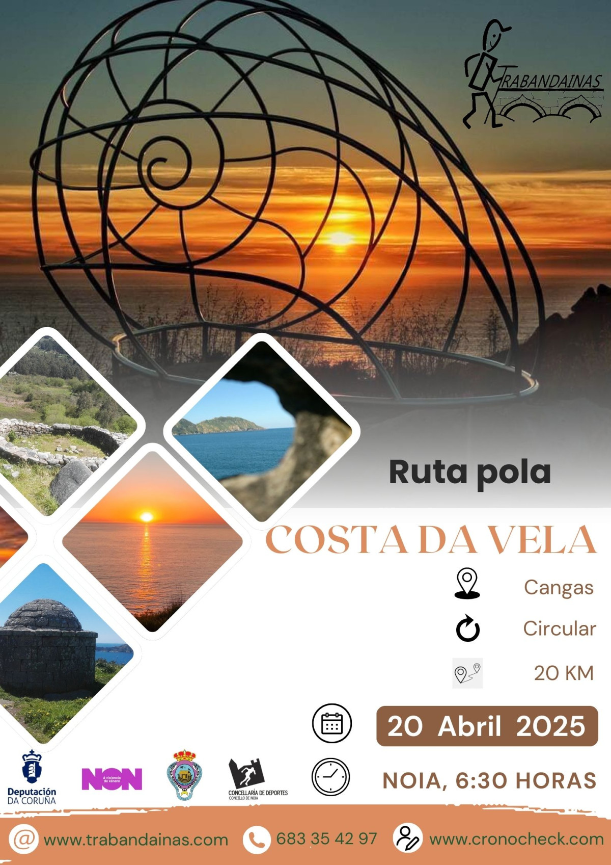 Ruta pola Costa da Vela