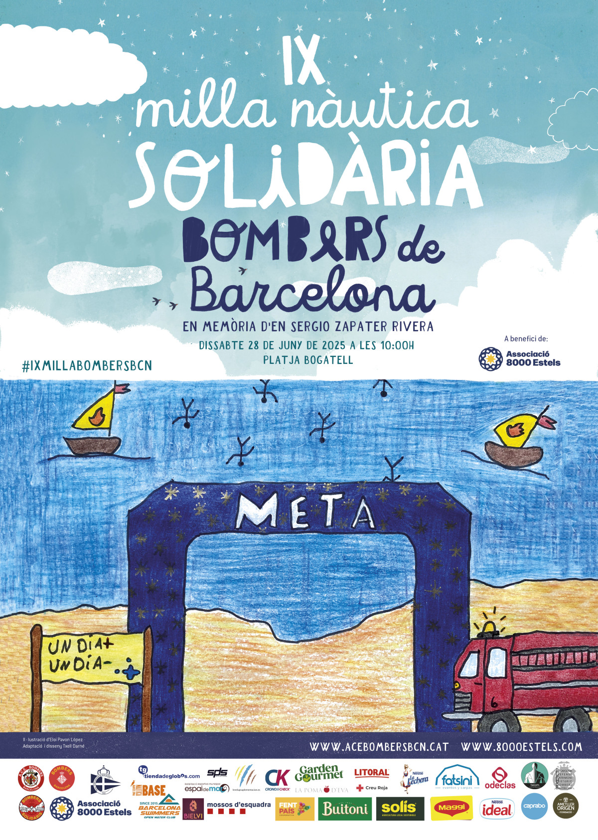 IX Milla Nàutica Solidària Bombers de Barcelona - En memòria d'en Sergio Zapater Rivera