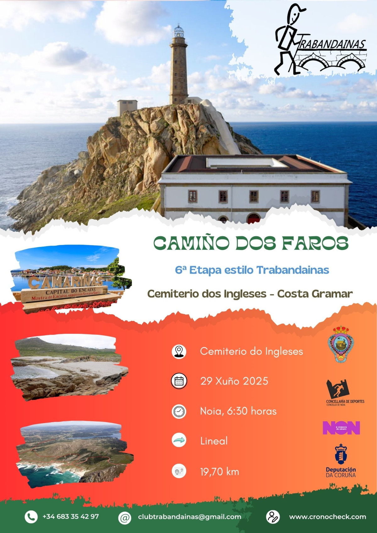 6 Etapa Trabandaina Camiño dos Faros
