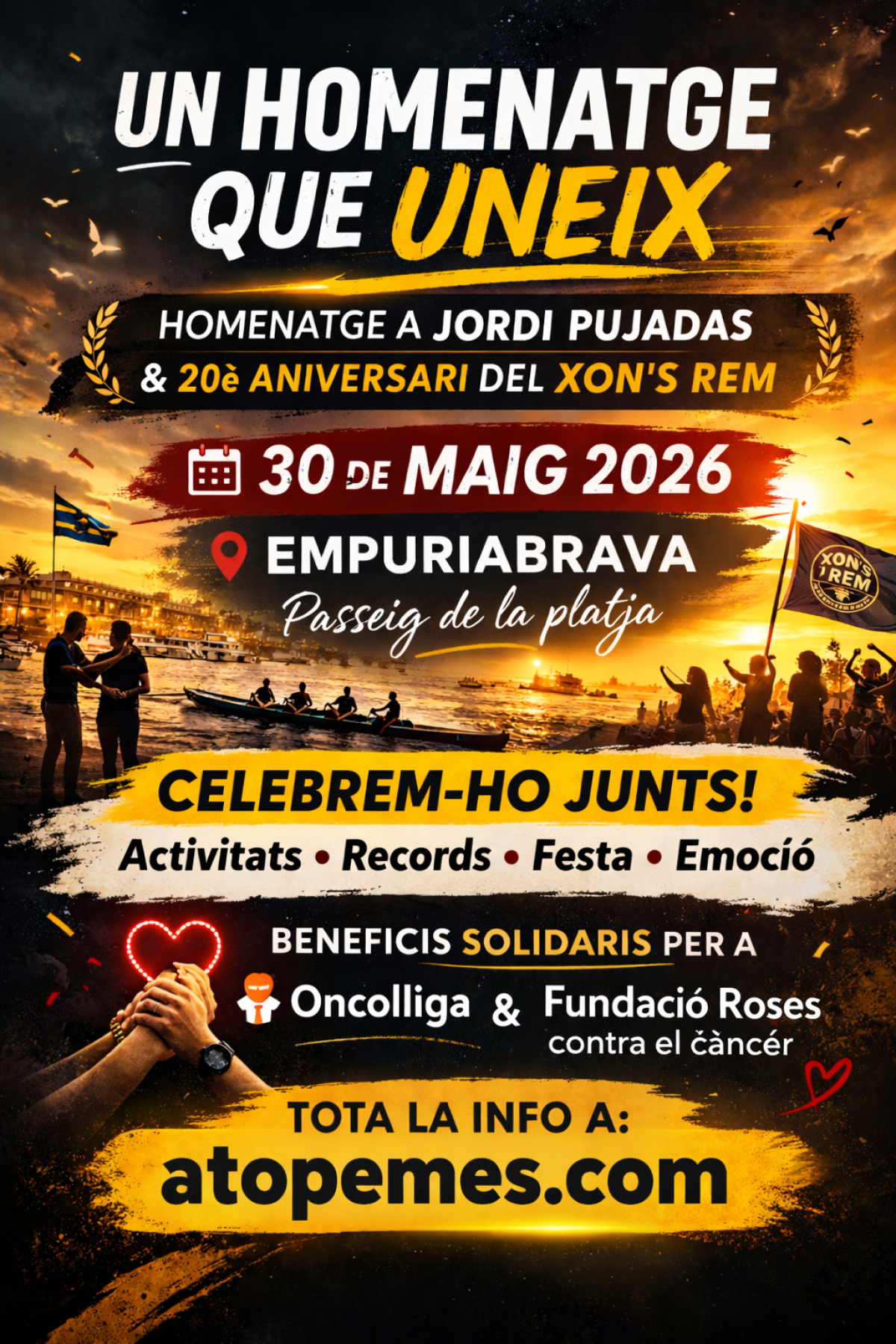 Homenatge Jordi Pujadas, 20è Aniversari Xon's Rem Empuriabrava