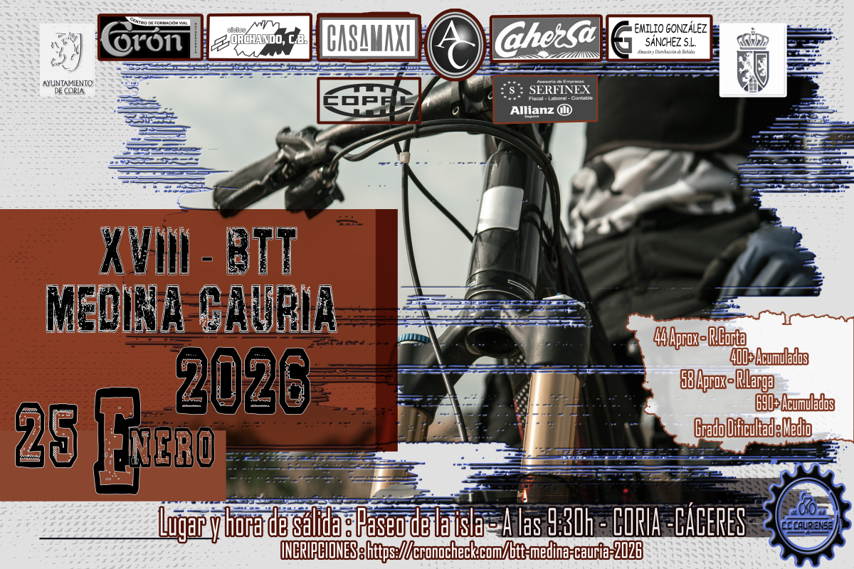 BTT MEDINA CAURIA 2026