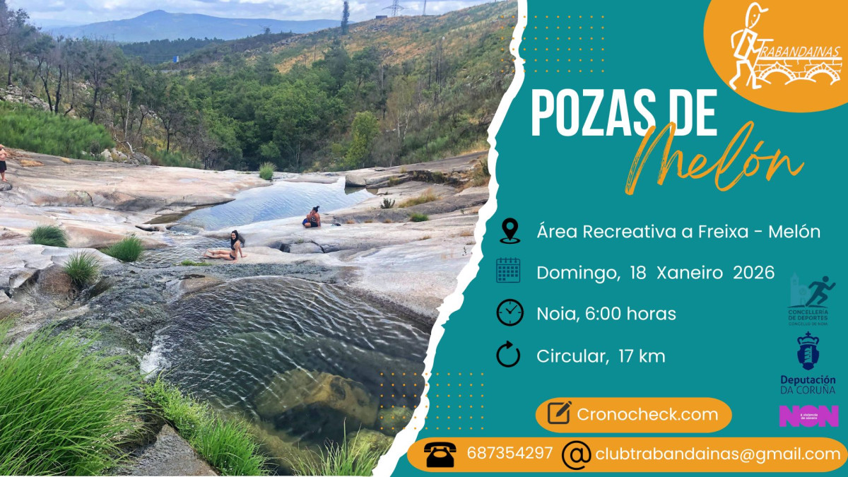 Ruta polas Pozas de Melón