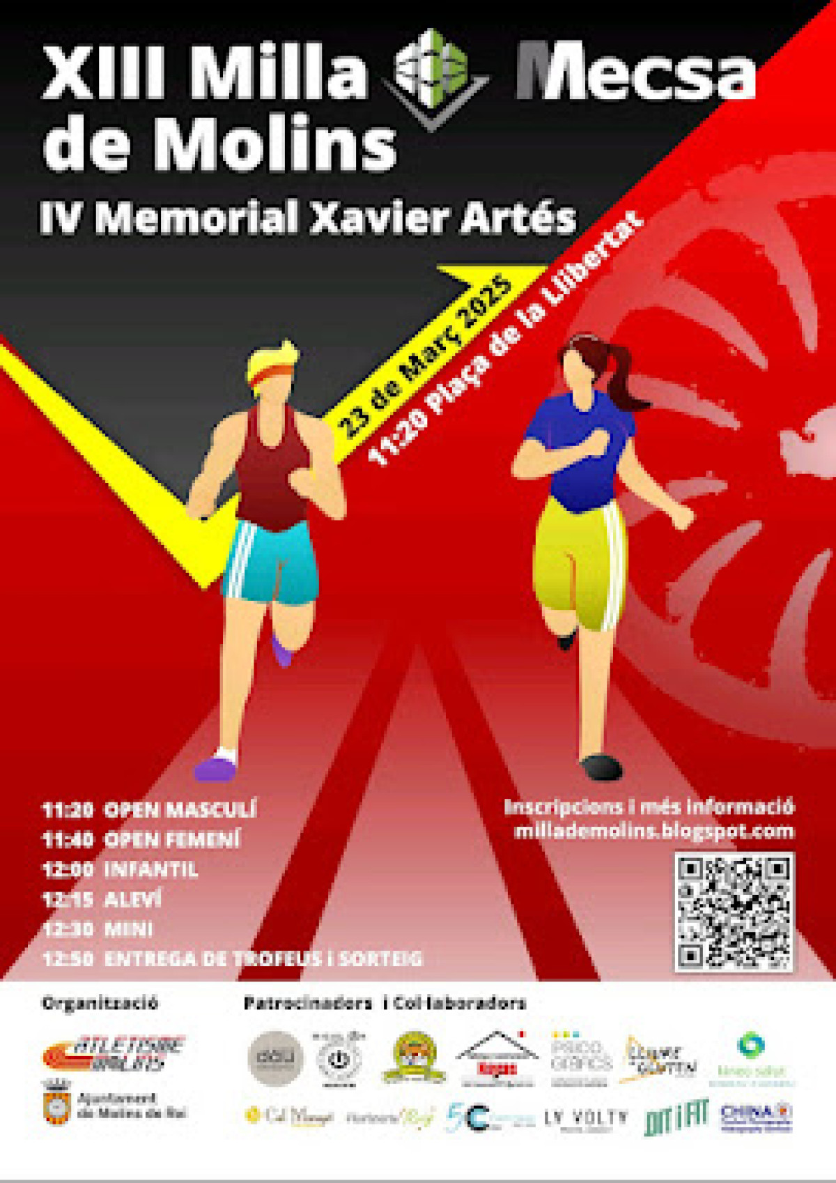 XIV Milla de Molins de Rei “ V Memorial Xavier Artés”