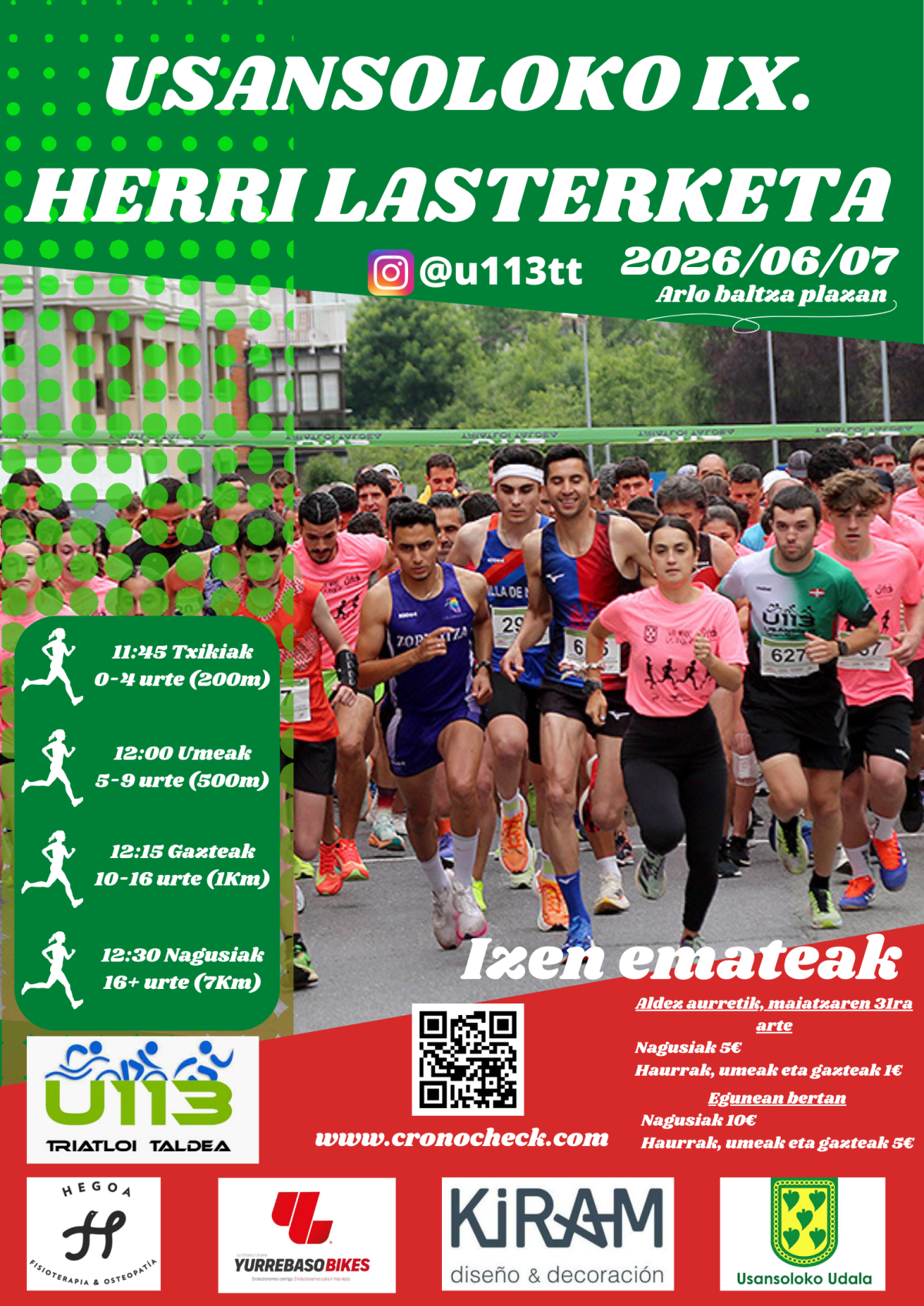 USANSOLOKO IX. HERRI LASTERKETA