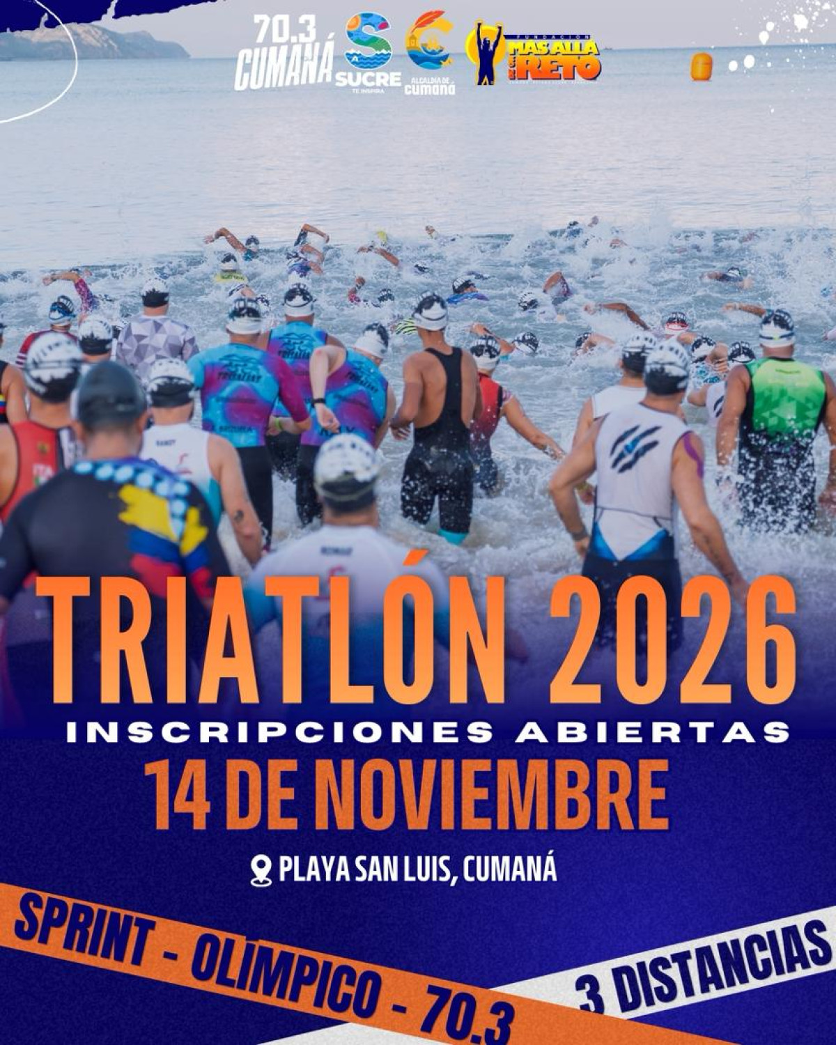 Triatlón Sprint - Olímpico - 70.3