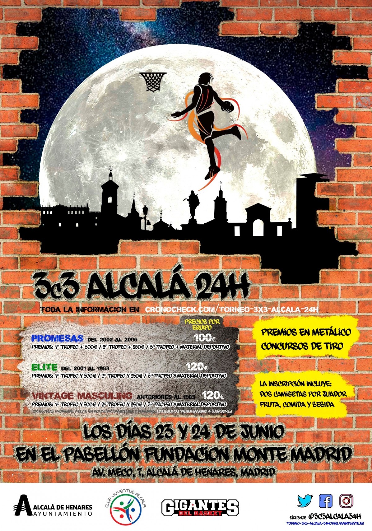Torneo 3x3 Alcalá 24h.