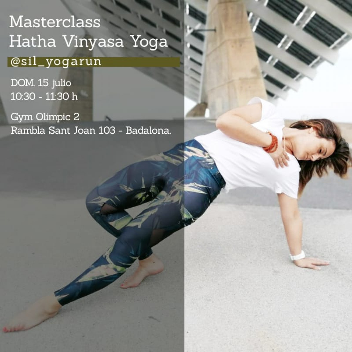 Masterclass Hatha Vinyasa Yoga con sil_yogarun